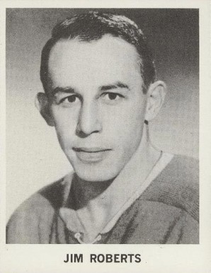1965 Coca-Cola Jim Roberts Montreal Canadiens # Hockey Card
