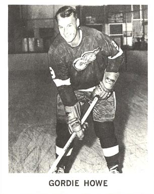 1965 Coca-Cola Gordie Howe Detroit Red Wings # Hockey Card