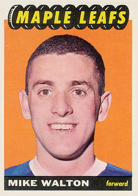 1965 Topps Mike Walton #86 Hockey Card