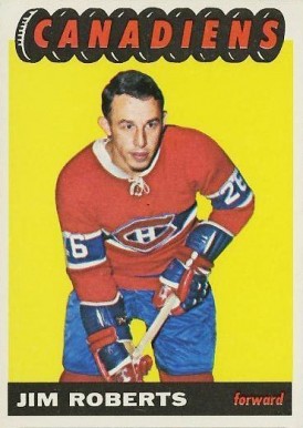 1965 Topps Jim Roberts #74 Hockey Card