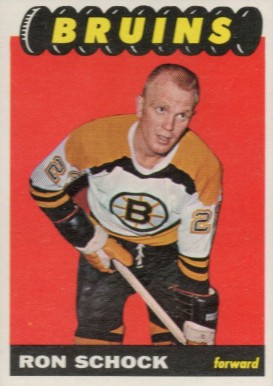 1965 Topps Ron Schock #36 Hockey Card