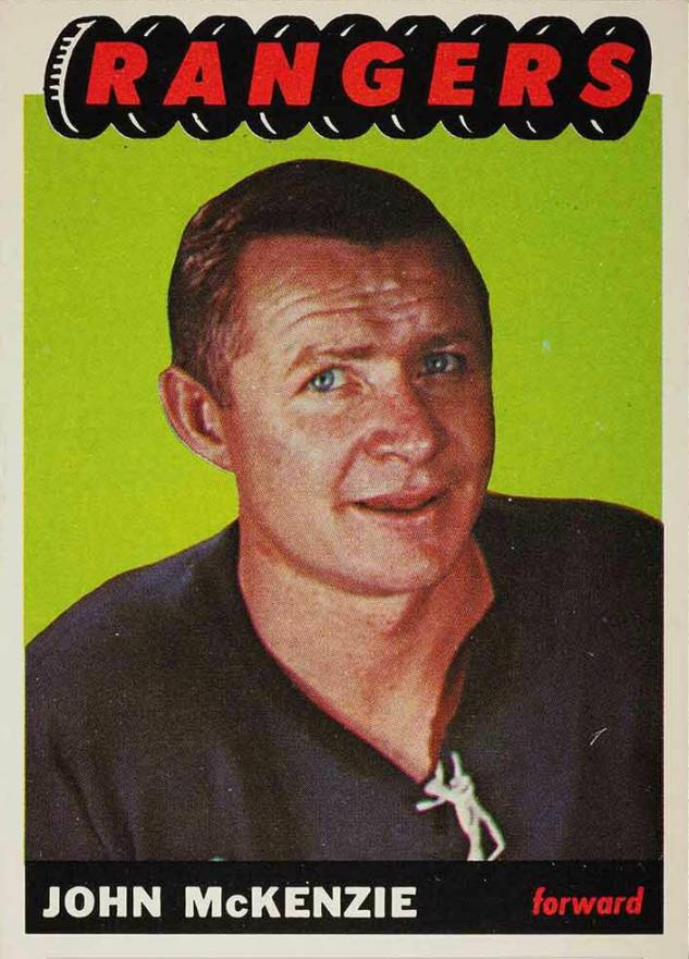 1965 Topps John McKenzie #94 Hockey Card