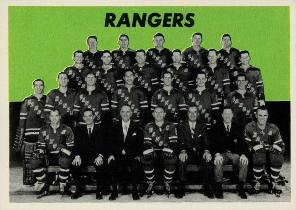 1965 Topps New York Rangers #127 Hockey Card
