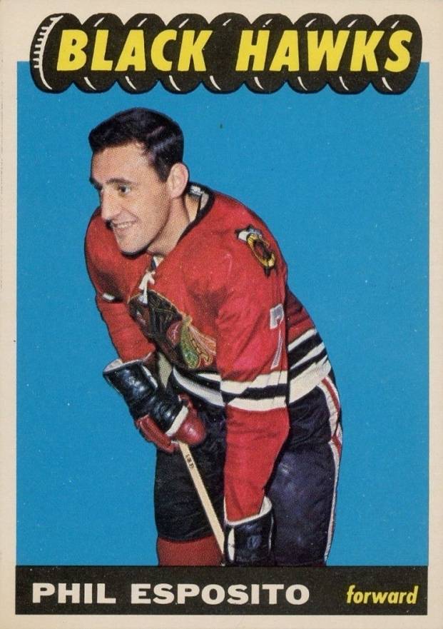 1965 Topps Phil Esposito #116 Hockey Card