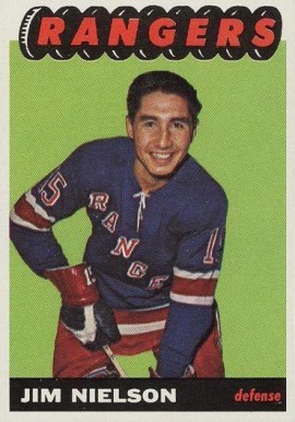 1965 Topps Jim Neilson #89 Hockey Card