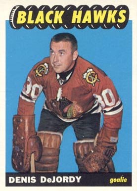 1965 Topps Denis Dejordy #113 Hockey Card