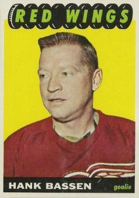 1965 Topps Hank Bassen #106 Hockey Card