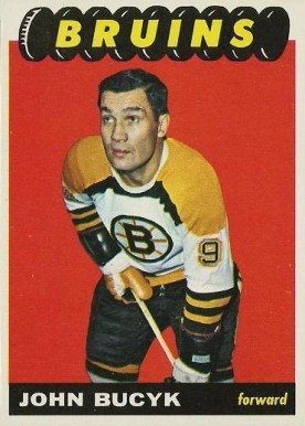 1965 Topps Johnny Bucyk #101 Hockey Card