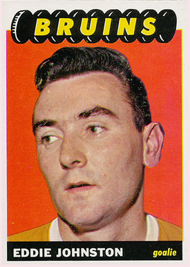 1965 Topps Ed Johnston #97 Hockey Card