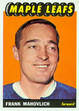 1965 Topps Frank Mahovlich #81 Hockey Card