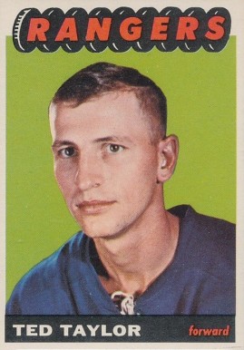 1965 Topps Ted Taylor #95 Hockey Card