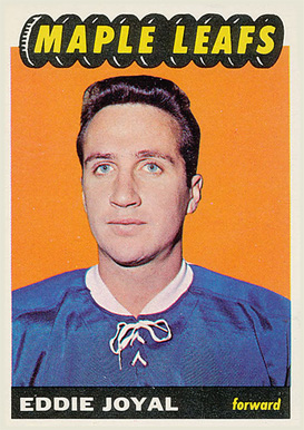 1965 Topps Eddie Joyal #85 Hockey Card