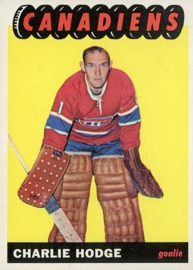 1965 Topps Charlie Hodge #67 Hockey Card