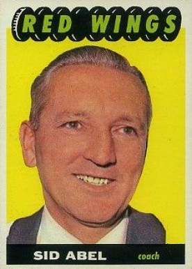 1965 Topps Sid Abel #41 Hockey Card