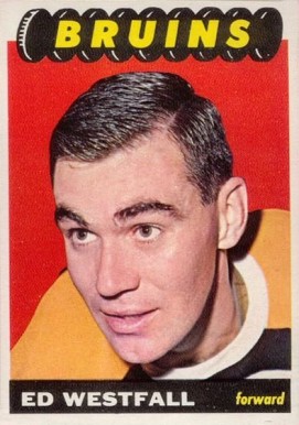 1965 Topps Ed Westfall #37 Hockey Card