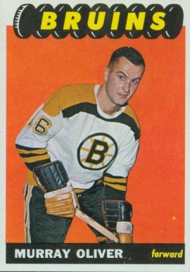 1965 Topps Murray Oliver #34 Hockey Card