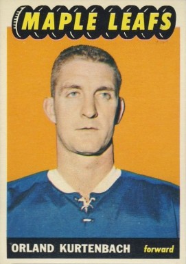 1965 Topps Orland Kurtenbach #20 Hockey Card