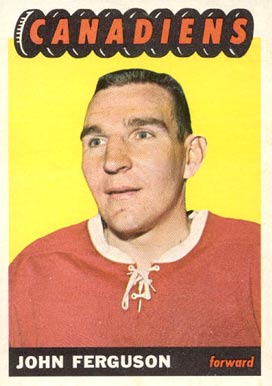 1965 Topps John Ferguson #10 Hockey Card