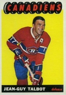 1965 Topps Jean-Guy Talbot #4 Hockey Card