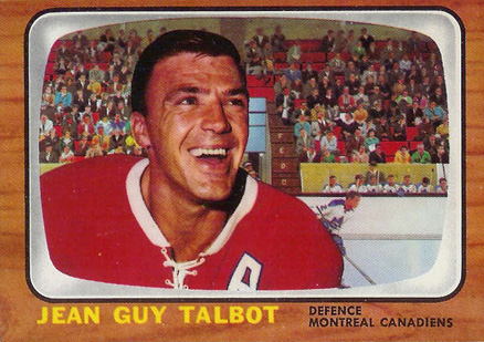 1966 Topps Jean Guy Talbot #3 Hockey Card