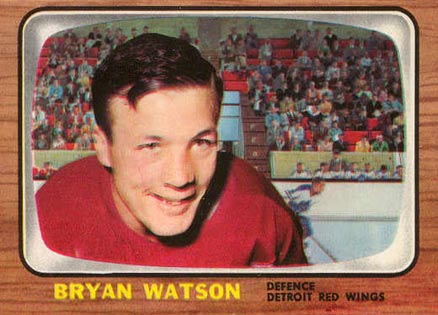 1966 Topps Bryan Watson #48 Hockey Card