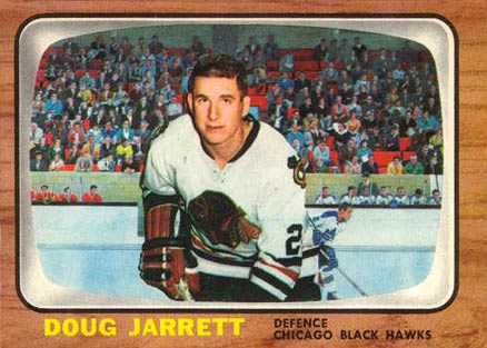 1966 Topps Doug Jarrett #111 Hockey Card