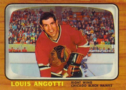 1966 Topps Louis Angotti #116 Hockey Card