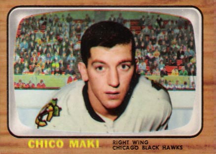 1966 Topps Chico Maki #110 Hockey Card