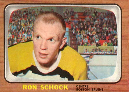 1966 Topps Ron Schock #100 Hockey Card