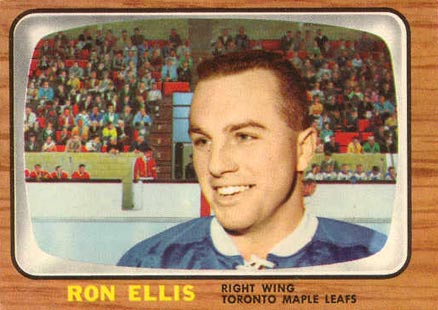 1966 Topps Ron Ellis #81 Hockey Card