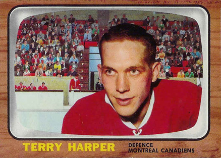 1966 Topps Terry Harper #68 Hockey Card