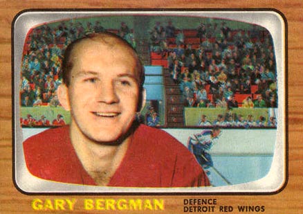 1966 Topps Gary Bergman #47 Hockey Card