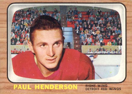 1966 Topps Paul Henderson #46 Hockey Card