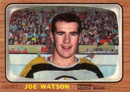 1966 Topps Joe Watson #33 Hockey Card