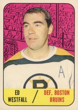 1967 Topps Ed Westfall #95 Hockey Card