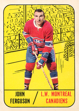 1967 Topps John Ferguson #69 Hockey Card
