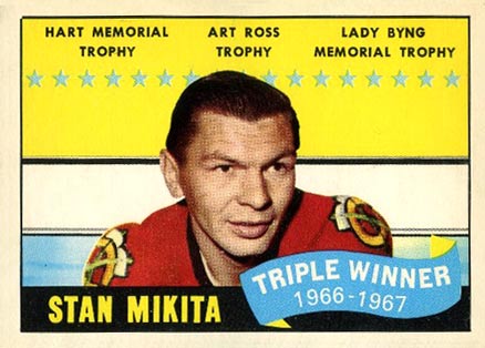 1967 Topps Triple Winner #64 Hockey Card