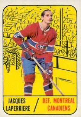 1967 Topps Jacques Laperriere #7 Hockey Card