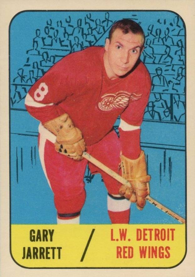 1967 Topps Gary Jarrett #44 Hockey Card