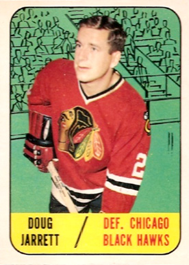 1967 Topps Doug Jarrett #112 Hockey Card