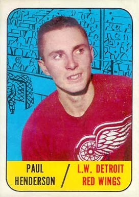 1967 Topps Paul Henderson #103 Hockey Card