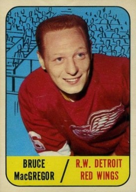 1967 Topps Bruce MacGregor #102 Hockey Card