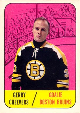 1967 Topps Gerry Cheevers #99 Hockey Card