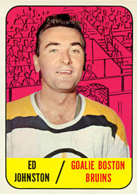1967 Topps Ed Johnston #96 Hockey Card
