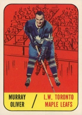 1967 Topps Murray Oliver #82 Hockey Card