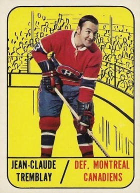 1967 Topps J.C. Tremblay #73 Hockey Card