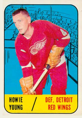 1967 Topps Howie Young #49 Hockey Card
