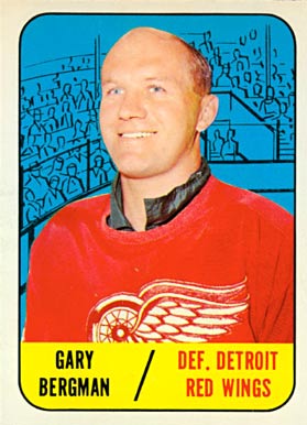 1967 Topps Gary Bergman #47 Hockey Card