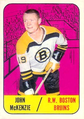 1967 Topps John McKenzie #39 Hockey Card