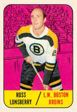 1967 Topps Ross Lonsberry #35 Hockey Card